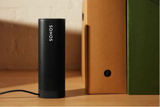 Sonos Roam SL nešiojama kolonėlė, Bluetooth, WiFi, Atspari vandeniui, Juodos spalvos aprašymas - Prekės nuotrauka