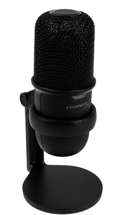 HyperX SoloCast - USB mikrofonas, juodas aprašymas - Prekės nuotrauka