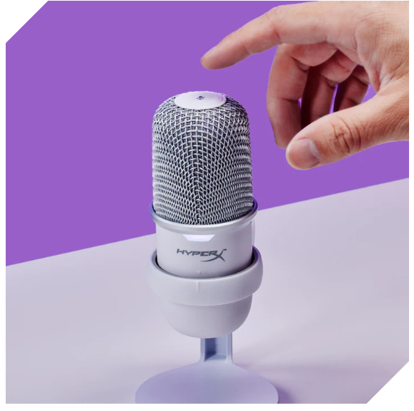 HyperX SoloCast - USB mikrofonas, juodas aprašymas - Prekės nuotrauka