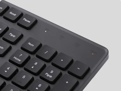 Belaidis klaviatūros ir pelės rinkinys Xiaomi aprašymas - Prekės nuotrauka Belaidis klaviatūros ir pelės rinkinys Xiaomi aprašymas - Prekės nuotrauka