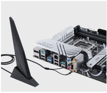 Pagrindinė plokštė ASUS PRIME Z790-P WIFI, LGA 1700, ATX, DDR5 aprašymas - Prekės nuotrauka Pagrindinė plokštė ASUS PRIME Z790-P WIFI, LGA 1700, ATX, DDR5 aprašymas - Prekės nuotrauka