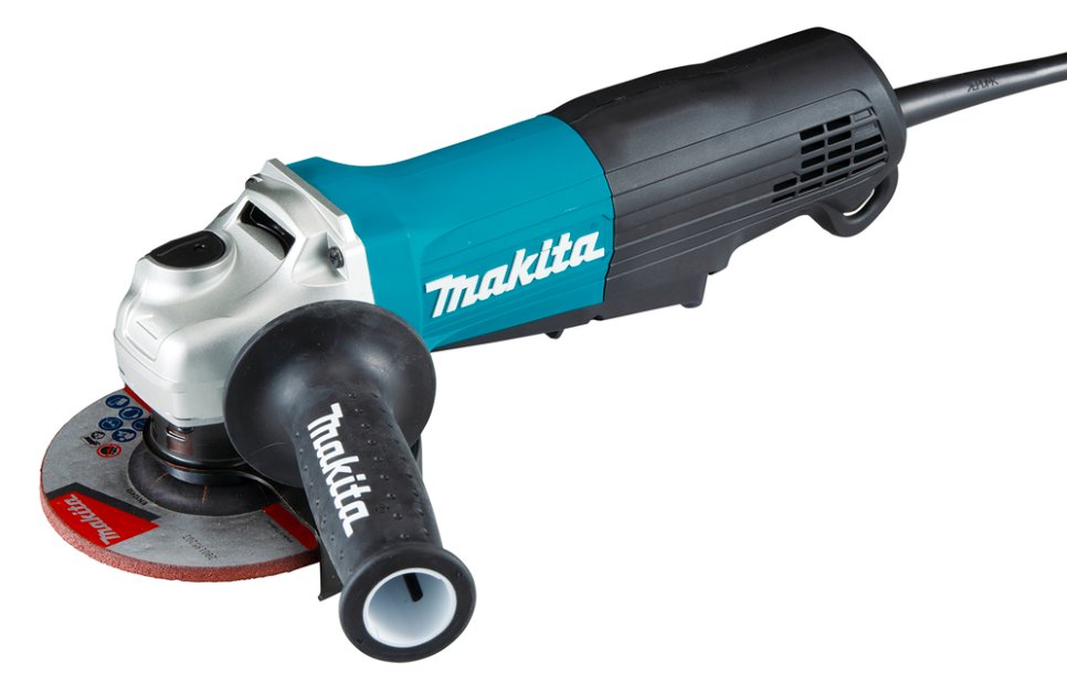 Makita kampinis šlifuoklis GA5050 125mm 1300W aprašymas - Prekės nuotrauka