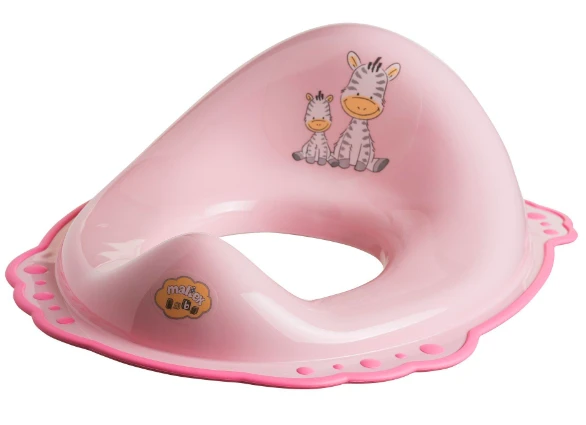 Maltex, neslystanti klozeto sėdynė, Zebra, rožinės spalvos, 6463_41 aprašymas - Prekės nuotrauka