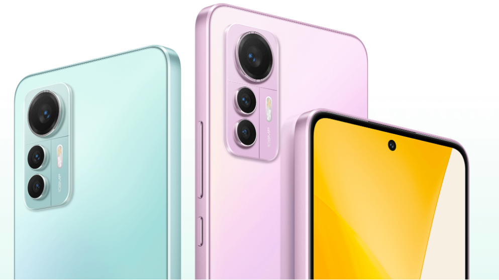 Xiaomi 12 Lite 8GB + 128GB, juodas aprašymas - Prekės nuotrauka