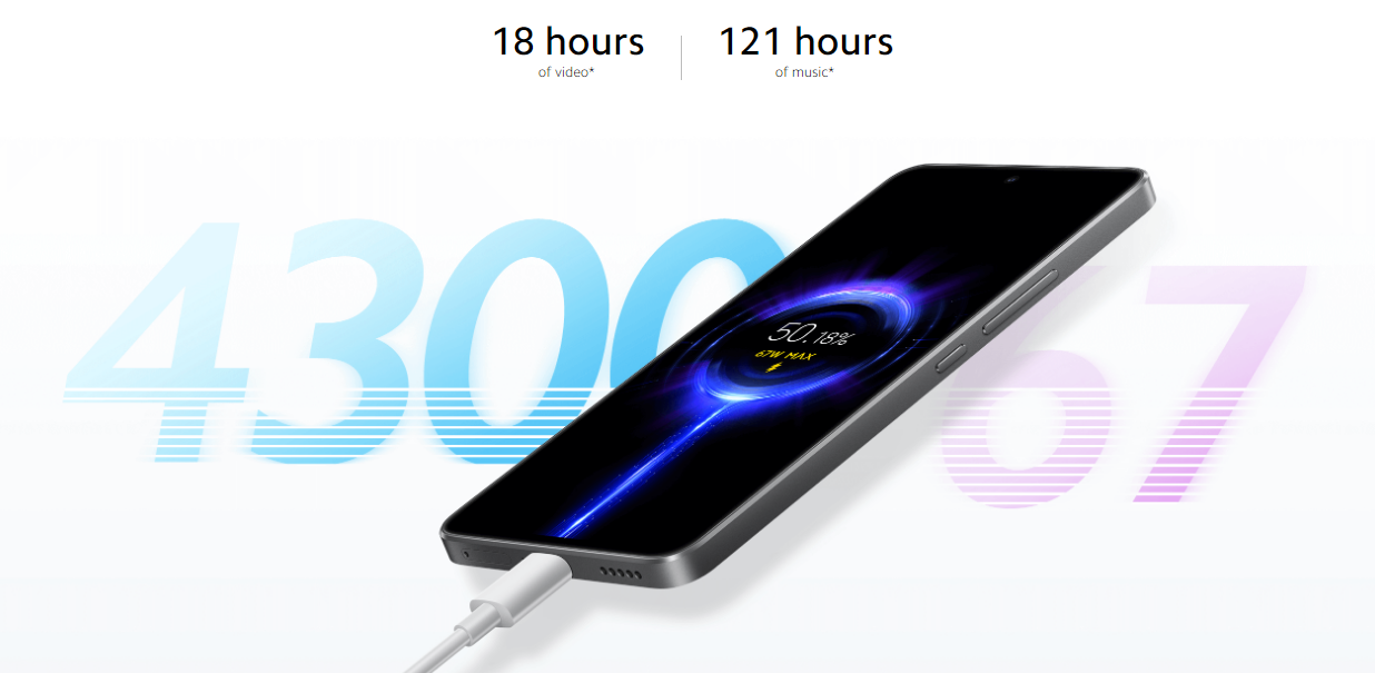 Xiaomi 12 Lite 8GB + 128GB, juodas aprašymas - Prekės nuotrauka