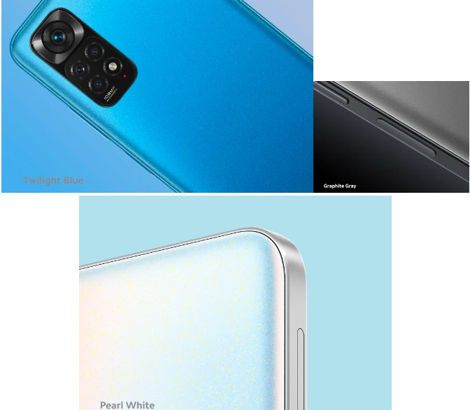 Išmanusis telefonas Xiaomi Redmi Note 11S, 4+128GB, vidurnakčio juodos spalvos aprašymas - Prekės nuotrauka