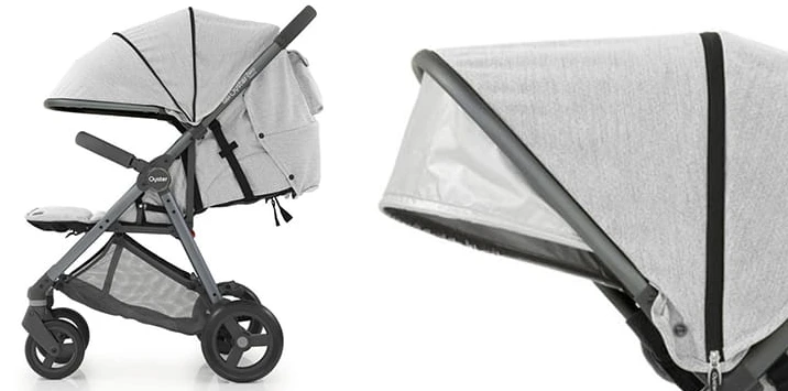 Baby Style Oyster Zero Gravity vežimėlis | garstyčių spalvos aprašymas - Prekės nuotrauka