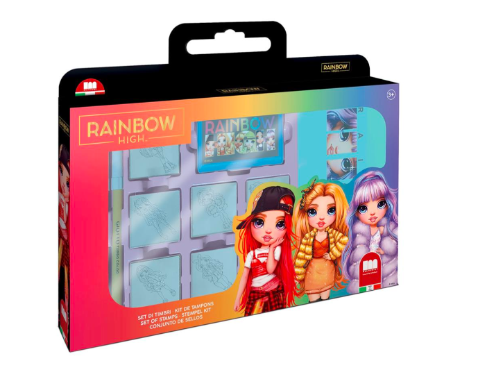 Multiprint Rainbow High antspaudų rinkinys aprašymas - Prekės nuotrauka