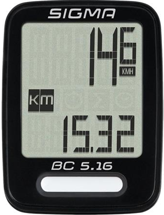 Dviračio kompiuteris Sigma BC 5.16 aprašymas - Prekės nuotrauka