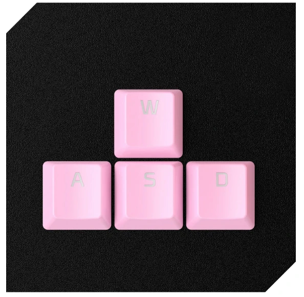 Pakaitiniai klavišai HyperX Full key Set Keycaps, baltos spalvos aprašymas - Prekės nuotrauka