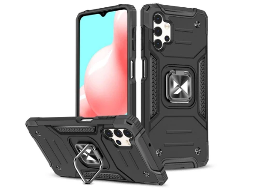 Wozinsky Ring Armor dėklas skirtas Samsung Galaxy A32 5G, juodas aprašymas - Prekės nuotrauka