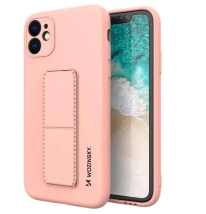 Wozinsky Kickstand dėklas skirtas Samsung Galaxy A32 5G, rožinis aprašymas - Prekės nuotrauka