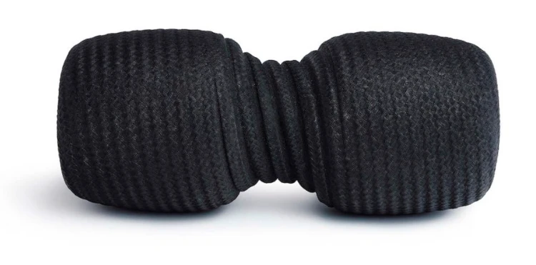 BLACKROLL® TWIN Masažinis volas, juodos spalvos aprašymas - Prekės nuotrauka
