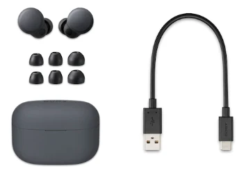 Ausinės Sony LinkBuds S WF-LS900N, Baltos spalvos aprašymas - Prekės nuotrauka