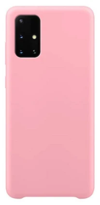Hurtel silikoninis dėklas skirtas Samsung Galaxy A72 4G, rožinis aprašymas - Prekės nuotrauka