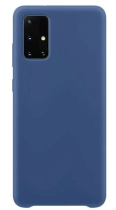 Hurtel silikoninis dėklas skirtas Samsung Galaxy S21 Ultra 5G, tamsiai mėlynas aprašymas - Prekės nuotrauka