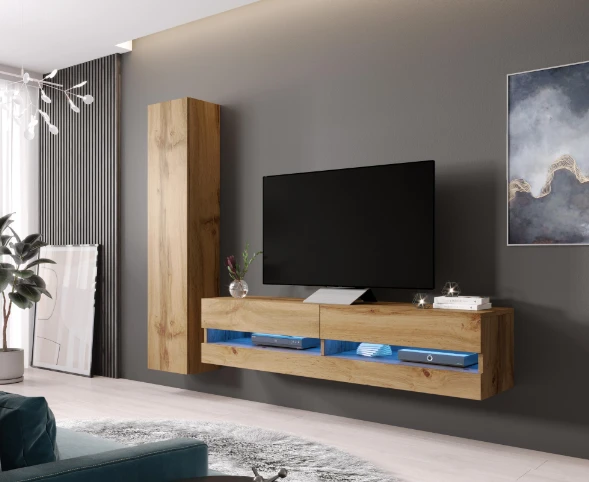Cama TV staliukas VIGO NEW 30/180/40 (spalva: Votan ąžuolas) aprašymas - Prekės nuotrauka