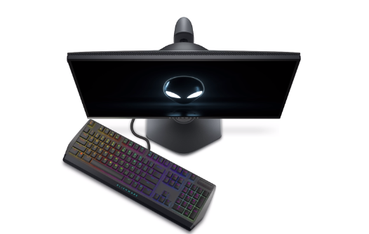 Žaidimų monitorius Dell Alienware AW2523HF / 24.5’’/ IPS / 1920x1080 / 16:9 / 360Hz / Matinis /1 ms reakcijos laikas /Reguliuojamas aukštis / Juodas aprašymas - Prekės nuotrauka