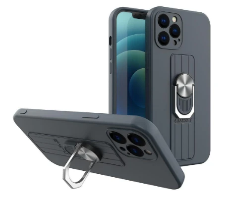 Hurtel Ring silikoninis dėklas skirtas Samsung Galaxy A73, mėlynas aprašymas - Prekės nuotrauka