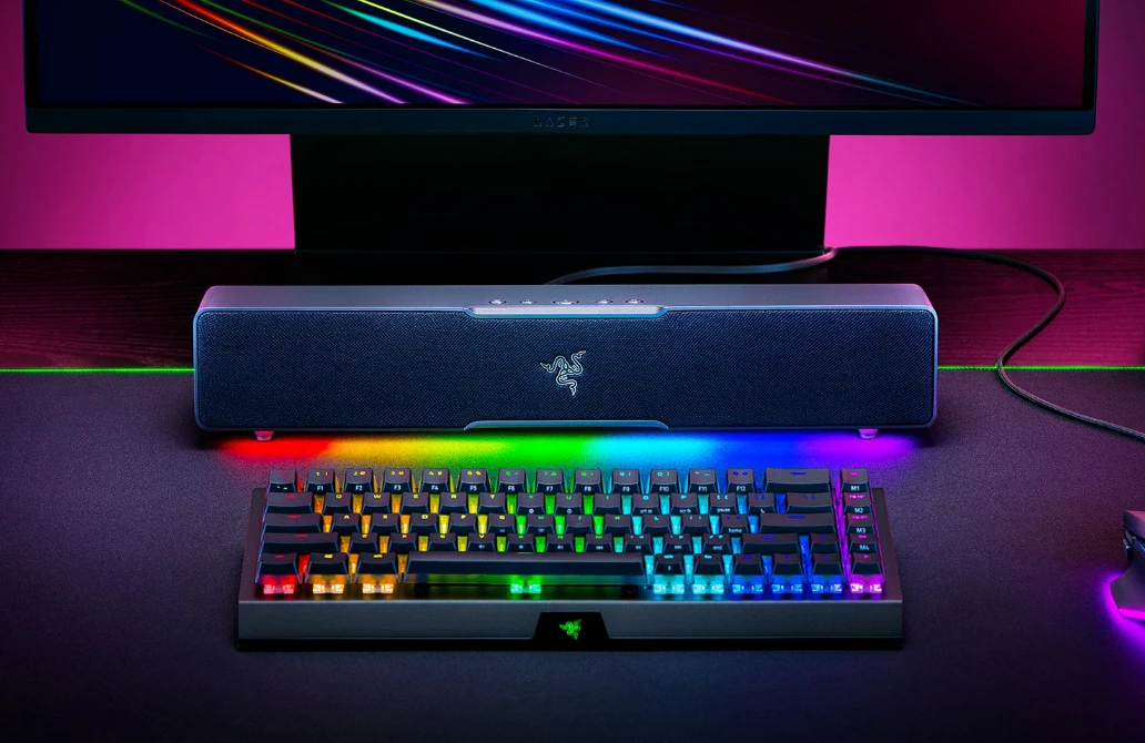 Razer Leviathan V2 X, juodos spalvos aprašymas - Prekės nuotrauka