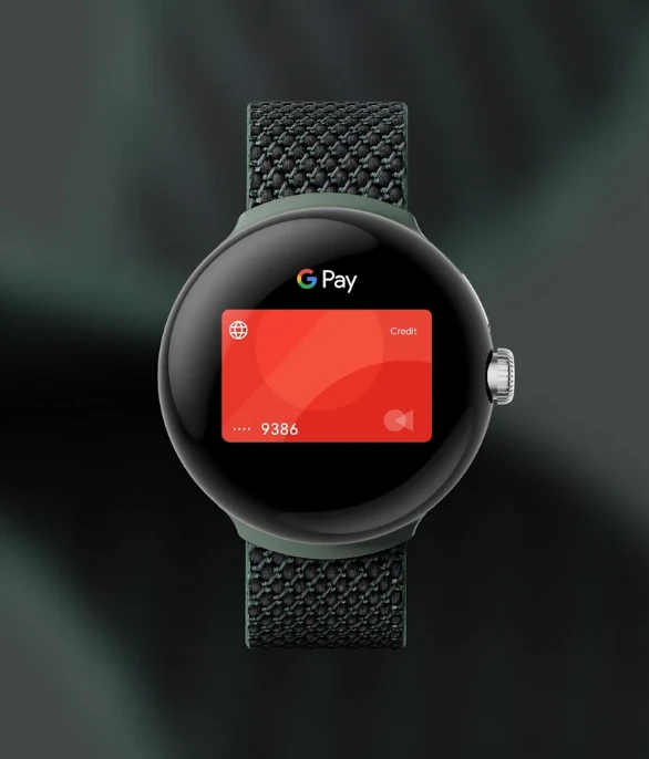 Išmanusis laikrodis Google Pixel Watch WiFi (41mm, 32 GB), Sidabrinės spalvos apvadas su pilkos spalvos silikoniniu dirželiu aprašymas - Prekės nuotrauka
