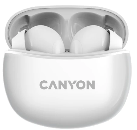 Ausinės Canyon TWS-5, Baltos aprašymas - Prekės nuotrauka