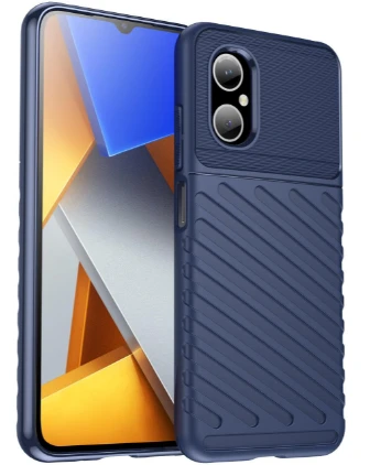 Hurtel Thunder dėklas skirtas Xiaomi Redmi Note 11E /Redmi 10 5G / Redmi 10 Prime+ 5G / Poco M4 5G, mėlynas aprašymas - Prekės nuotrauka