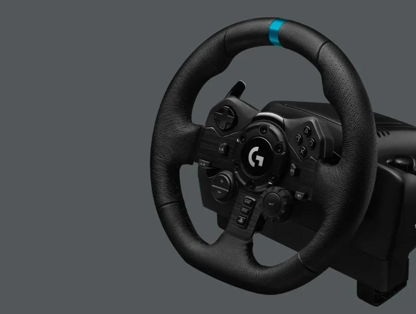 Logitech G923 TRUEFORCE simuliacinis lenktynių vairas su pedalais, skirtas Xbox Series X/S /Xbox One/PC aprašymas - Prekės nuotrauka