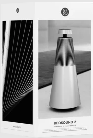 Bang & Olufsen Beosound 2 Belaidė Multiroom Kolonėlė, juoda/antracito aprašymas - Prekės nuotrauka