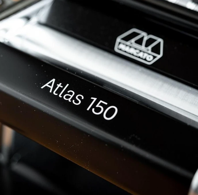 Marcato Atlas 150 makaronų gaminimo mašinėlė, juoda aprašymas - Prekės nuotrauka