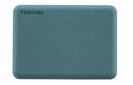 Išorinis kietasis diskas TOSHIBA Canvio Advance, žalias, 2TB aprašymas - Prekės nuotrauka