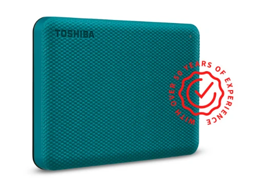 Išorinis kietasis diskas TOSHIBA Canvio Advance, raudonas, 2TB aprašymas - Prekės nuotrauka