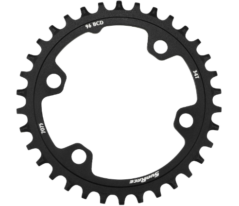 Priekinis dantratis SunRace CRMX30 Alu 96BCD 34T aprašymas - Prekės nuotrauka