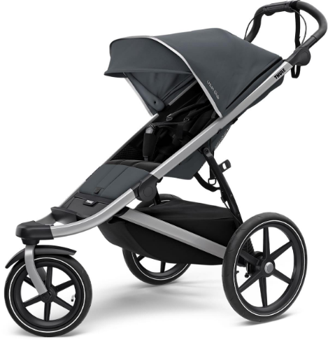 THULE Urban Glide 2 bėgimo vežimėlis | pilkas (Dark Shadow) aprašymas - Prekės nuotrauka