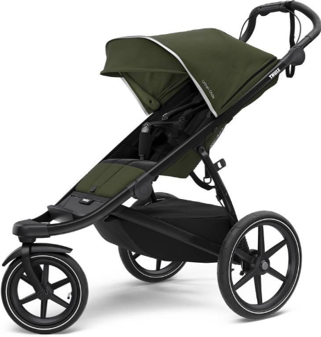 THULE Urban Glide 2 bėgimo vežimėlis | Juodas/žalias (Juodas/Cypress Žalias) aprašymas - Prekės nuotrauka