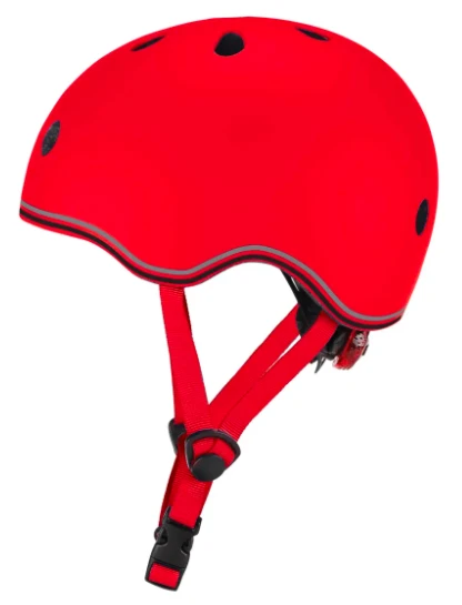 GLOBBER šalmas Go Up Lights, XXS/XS (45-51cm), raudonas aprašymas - Prekės nuotrauka
