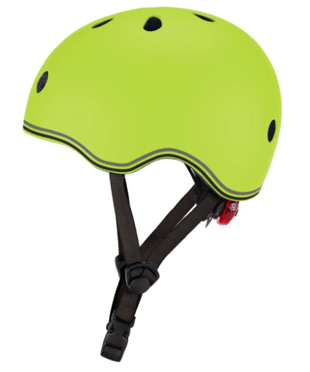 GLOBBER šalmas Go Up Lights, XXS/XS (45-51cm), laimo žalia aprašymas - Prekės nuotrauka