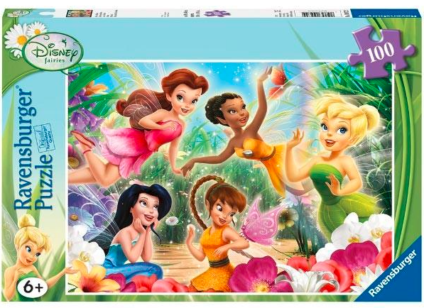 Ravensburger Dėlionė 100 vnt. - Fėjos aprašymas - Prekės nuotrauka