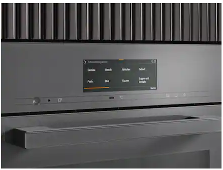 Garinė orkaitė Miele DGC 7250 EDST/CLST aprašymas - Prekės nuotrauka
