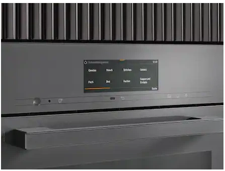 Garinė orkaitė Miele DGC 7450 OBSW aprašymas - Prekės nuotrauka