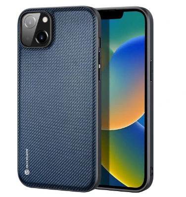 Dux Ducis Fino dėklas skirtas iPhone 14 Plus, mėlynas aprašymas - Prekės nuotrauka
