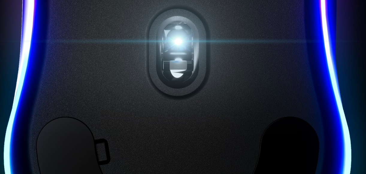 Žaidimų pelė SteelSeries su laidu Rival 3, Juodos spalvos aprašymas - Prekės nuotrauka