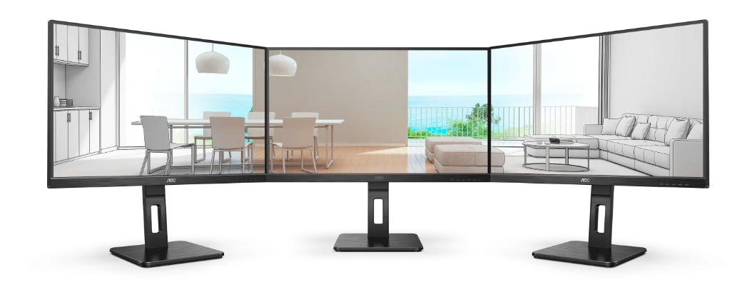Monitorius AOC LCD U27P2CA / 27 