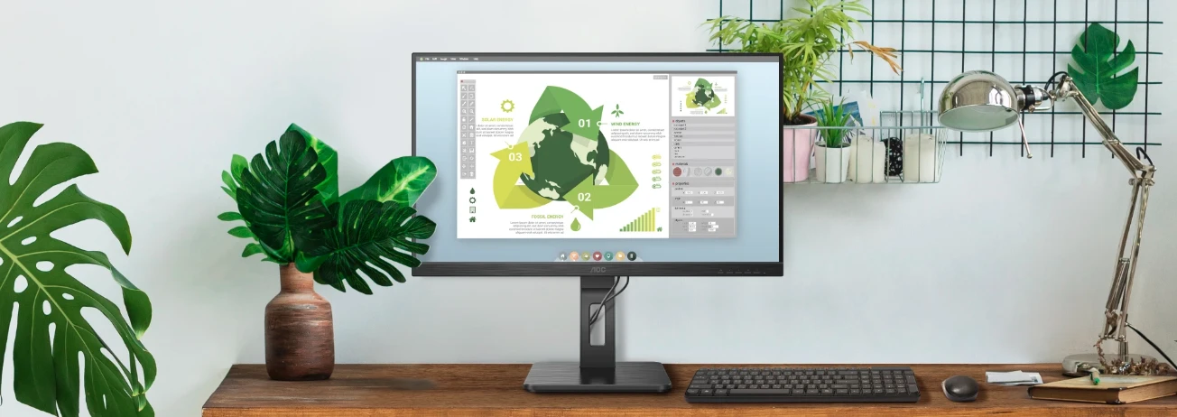 Monitorius AOC LCD U27P2CA / 27 