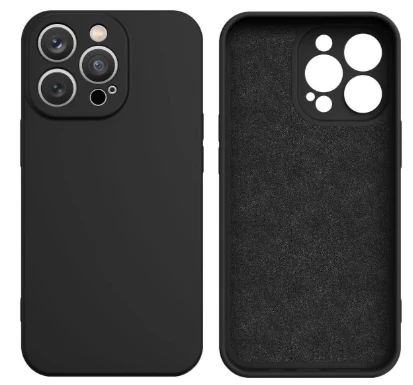 iLike Hurtel silikoninis dėklas skirtas Samsung Galaxy A14 5G / Galaxy A14, juodas aprašymas - Prekės nuotrauka