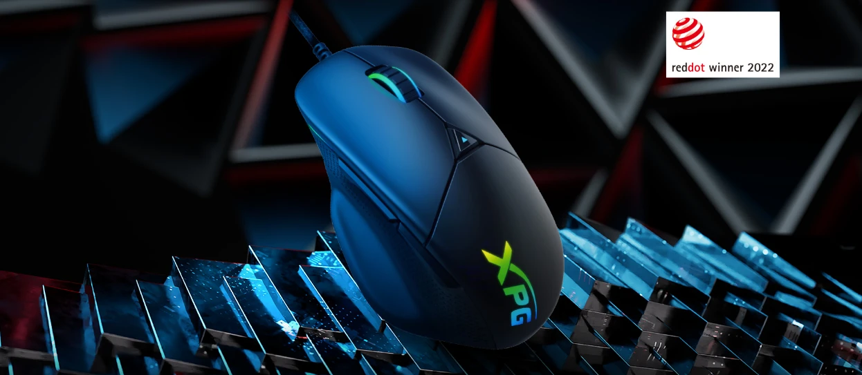 Žaidimų pelė ADATA XPG ALPHA/GAMING, juoda aprašymas - Prekės nuotrauka
