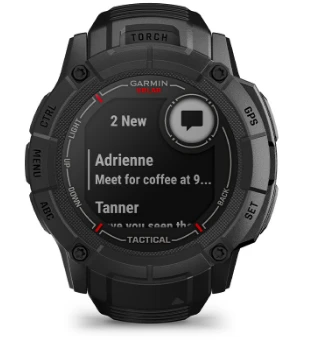 Išmanusis laikrodis Garmin Instinct® 2x Solar – Tactical Edition, Šviesiai rudos spalvos aprašymas - Prekės nuotrauka