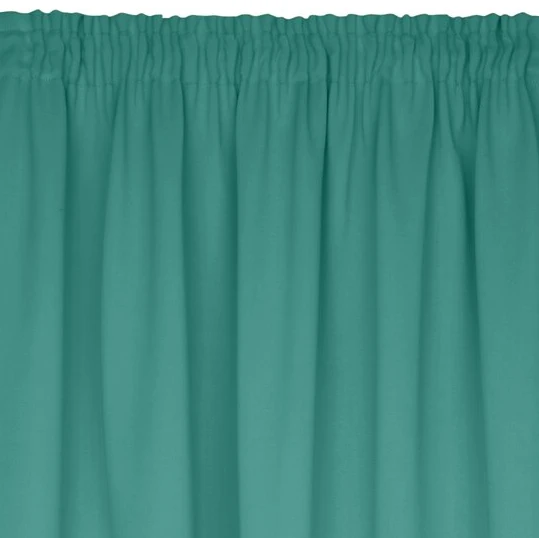 Eurofirany LOGAN blackout tipo temdanti naktinė užuolaida, 135 X 270 cm, juosta / tunelis / kabliukai, spalva: turkio aprašymas - Prekės nuotrauka