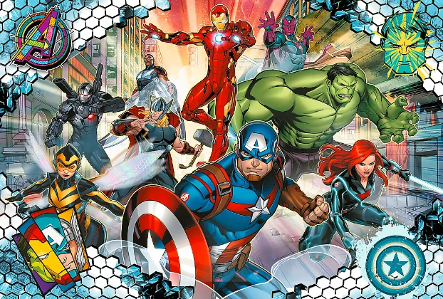 Trefl Dėlionė 100 vnt. - Keršytojai (The Avengers) aprašymas - Prekės nuotrauka