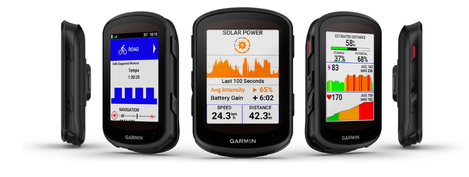 Garmin Edge 840 Solar dviračio kompiuteris aprašymas - Prekės nuotrauka